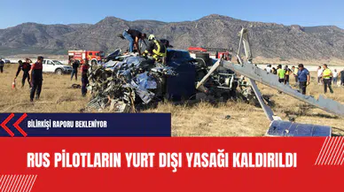 Rus pilotların yurt dışı yasağı kaldırıldı