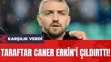 Taraftar Caner Erkin'i Çıldırttı!