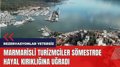 Marmarisli turizmciler sömestrde hayal kırıklığına uğradı