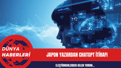 Japon yazardan ChatGPT itirafı