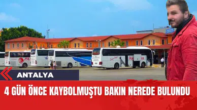 4 gün önce kaybolmuştu bakın nerede bulundu?