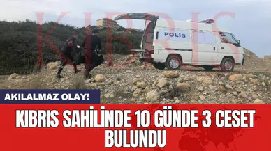 Kıbrıs sahilinde 10 Günde 3 ces*t bulundu