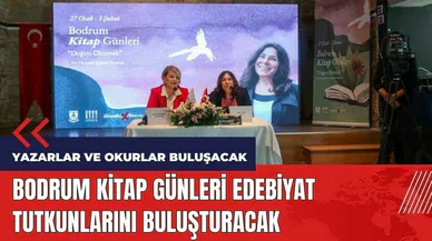Bodrum Kitap Günleri edebiyat tutkunlarını buluşturacak