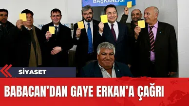 Babacan'dan Gaye Erkan'a çağrı! 'Dedikodulara cevap ver'