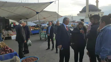 Başkan Topaloğlu’nun pazar ziyareti