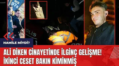 Ali Diken cinayetinde şok gelişme! Battaniyeye sarılı ikinci ces*t bulundu
