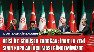 Erdoğan: İran'la yeni sınır kapıları açılması konusu gündemimizde