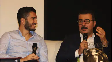 Çetin ve Şahin öğrencilerle birarada