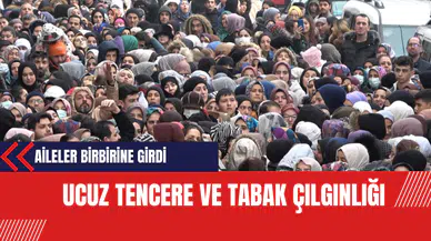 Ucuz Tencere ve Tabak Çılgınlığı: Bursa'da Olaylı Alışveriş Sonucu Aileler Birbirine Girdi