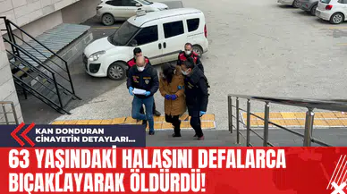 63 Yaşındaki Halasını Defalarca Bıçaklayarak Öldürdü!