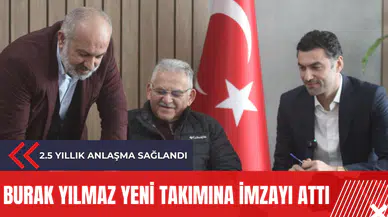 Burak Yılmaz yeni takımına imzayı attı