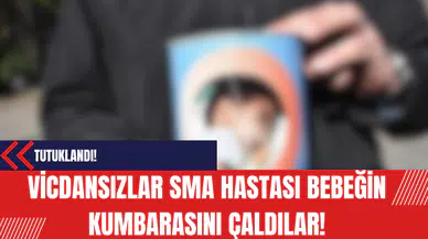 Vicdansızlar SMA hastası bebeğin kumbarasını çaldılar!