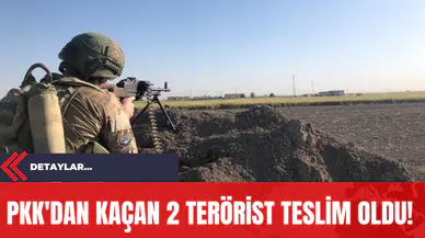 P*K'dan Kaçan 2 Ter*rist Teslim Oldu!