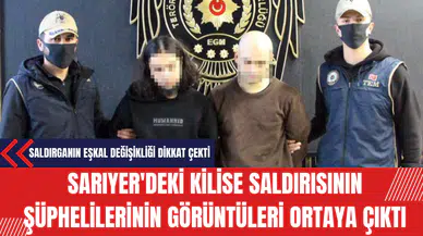 Sarıyer'deki Kilise Saldırısının Şüphelilerinin Görüntüleri Ortaya Çıktı