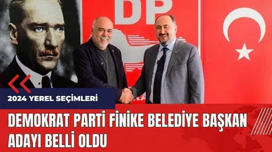 Demokrat Parti Finike Belediye Başkan Adayı belli oldu
