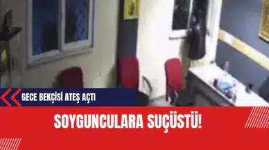 Soygunculara suçüstü! Gece bekçisi ateş açtı