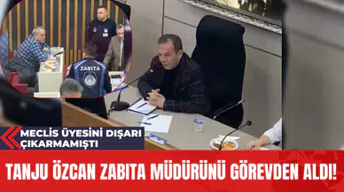 Tanju Özcan Zabıta Müdürünü Görevden Aldı