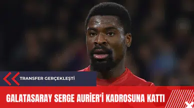 Galatasaray Serge Aurier'i kadrosuna kattı