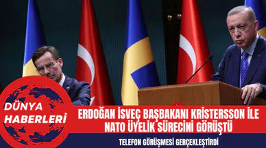 Erdoğan İsveç Başbakanı Kristersson ile NATO Üyelik Sürecini Görüştü
