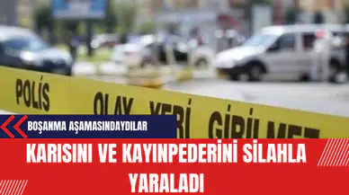 Edirne'de Şiddet Olayı: Adam Karısını ve Kayınpederini Silahla Yaraladı