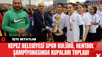 Kepez Belediyesi Spor Kulübü, Hentbol Şampiyonasında Kupaları Topladı