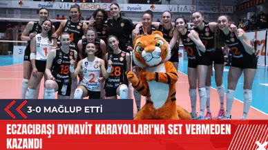 Eczacıbaşı Dynavit Karayolları'na set vermeden kazandı