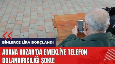 Emekliye telefon dolandırıcılığı şoku! Binlerce lira borçlandı