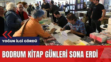 Bodrum Kitap Günleri sona erdi