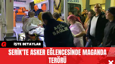 Serik'te Asker Eğlencesinde Maganda Ter*rü