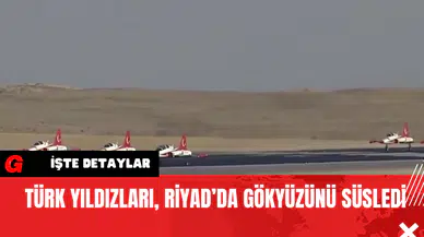 Türk Yıldızları, Riyad’da Gökyüzünü Süsledi