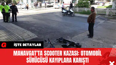 Manavgat'ta Scooter Kazası: Otomobil Sürücüsü Kayıplara Karıştı