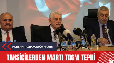Taksicilerden Martı TAG'a tepki: 'Korsan taşımacılığa hayır!'