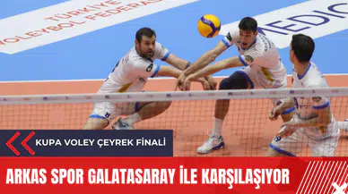 Arkas Spor Galatasaray ile karşılaşıyor