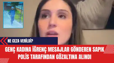 Genç Kadına İğrenç Mesajlar Gönderen Sapık Polis Tarafından Gözaltına Alındı