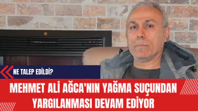Mehmet Ali Ağca'nın Yağma Suçundan Yargılanması Devam Ediyor