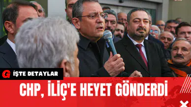 CHP İliç'e Heyet Gönderdi