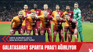 Galatasaray Sparta Prag'ı ağırlıyor