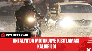 Antalya’da Motokurye Kısıtlaması Kaldırıldı