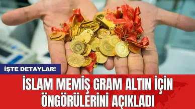 İslam Memiş gram altın için öngörülerini açıkladı
