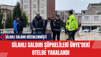 Silahlı Saldırı Şüphelileri Ünye'deki Otelde Yakalandı