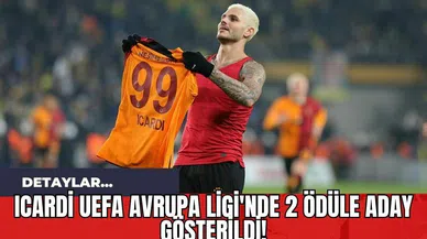 Icardi UEFA Avrupa Ligi'nde 2 ödüle aday gösterildi