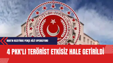Irak'ın Kuzeyinde Pençe-Kilit Operasyonu: 4 P*K'lı Ter*rist Etkisiz Hale Getirildi