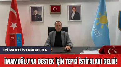 İYİ Parti İstanbul'da İmamoğlu'na Destek için Tepki İstifaları Geldi