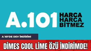 A 101'de Dev İndirim! Dimes Cool Lime Özü İndirimde!