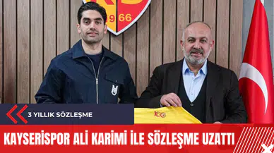 Kayserispor Ali Karimi ile sözleşme uzattı