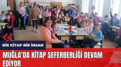 Muğla'da kitap seferberliği devam ediyor