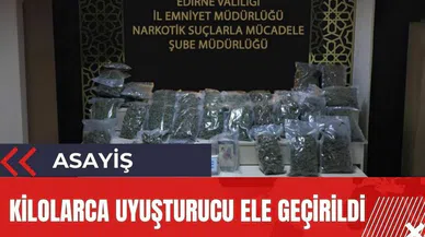 Kapıkule'de büyük vurgun! Kilolarca uy*şturucu ele geçirildi