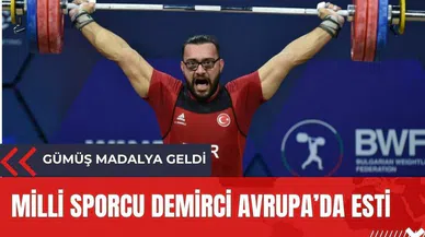 Milli sporcu Türkiye'nin göğsünü kabarttı