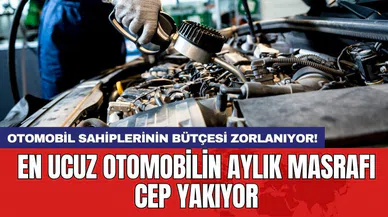 En ucuz otomobilin aylık masrafı cep yakıyor