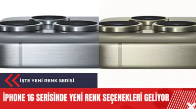 iPhone 16 serisinde yeni renk seçenekleri geliyor